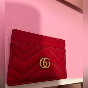 GG MARMONT MATELASSÉ CARD CASE